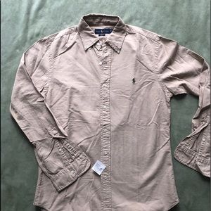 Ralph Lauren Slim Fit Cotton Oxford Shirt